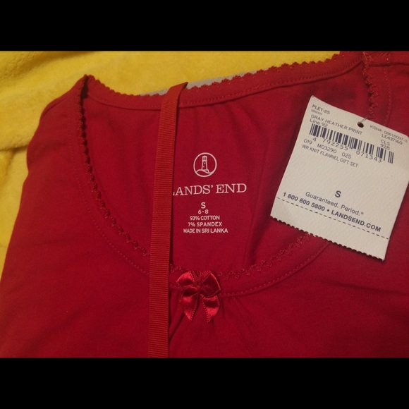 🆕 Land’s End Holiday Goose Pajama Set - Small - Picture 4 of 7
